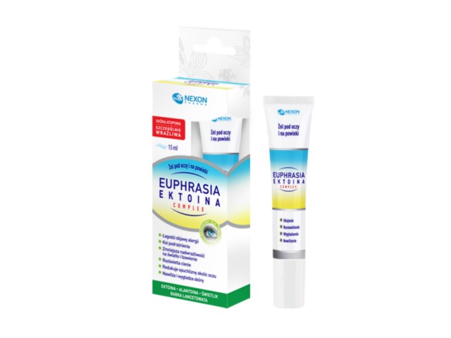 EUPHRASIA Ektoina Complex Żel p/oczy i na powieki interakcje ulotka żel - 15 ml