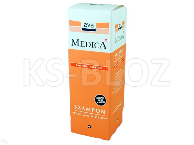 Eva Medica Szampon do mycia włosów przeciwłojotokowy z asebiolem interakcje ulotka szampon  125 ml