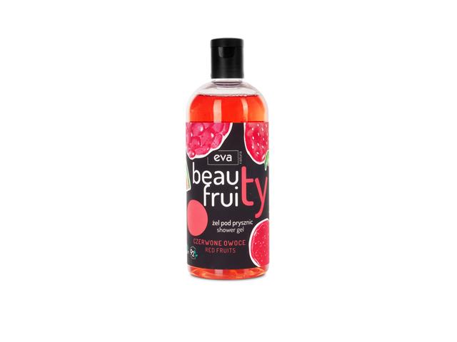 Eva Natura Beauty Fruity Żel pod prysznic czerwone owoce interakcje ulotka   400 ml