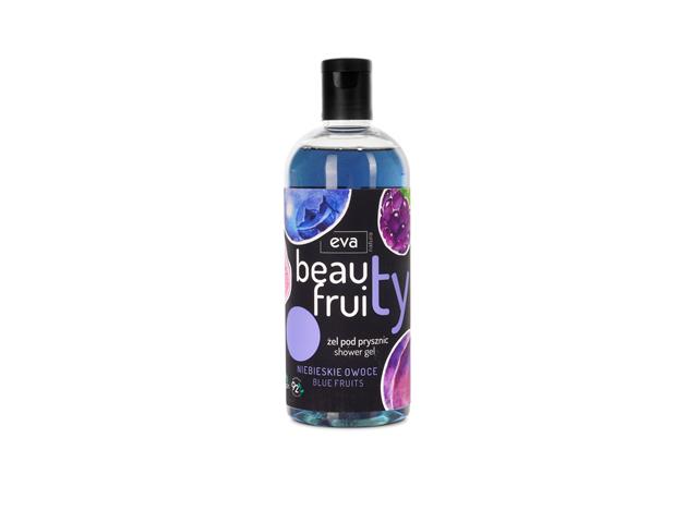 Eva Natura Beauty Fruity Żel pod prysznic niebieskie owoce interakcje ulotka żel  400 ml