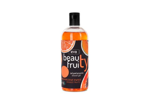 Eva Natura Beauty Fruity Żel pod prysznic pomarańczowe owoce interakcje ulotka   400 ml