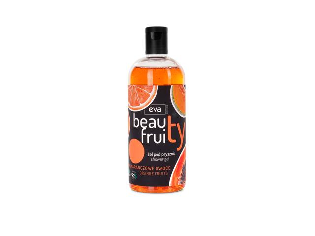 Eva Natura Beauty Fruity Żel pod prysznic pomarańczowe owoce interakcje ulotka żel  400 ml