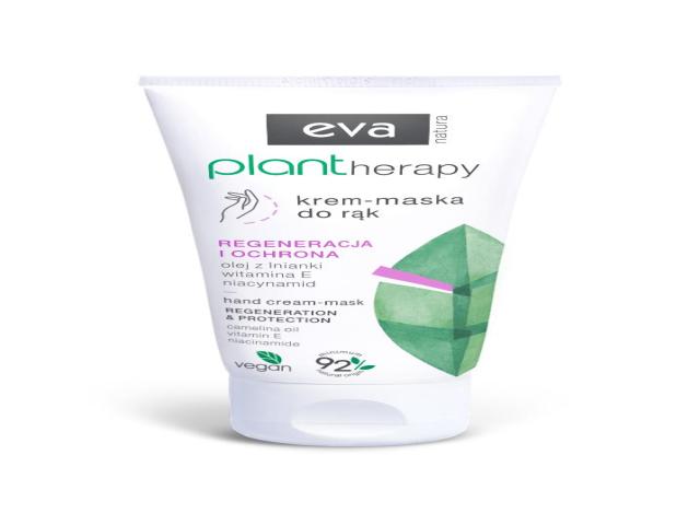 Eva Natura Plantherapy Krem-maska do rąk regeneracja i ochrona interakcje ulotka krem  100 ml