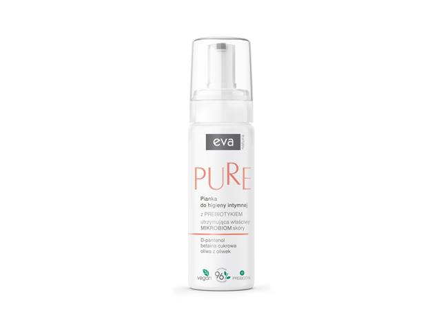 Eva Natura Pure Pianka do higieny intymnej z prebiotykiem interakcje ulotka pianka - 150 ml