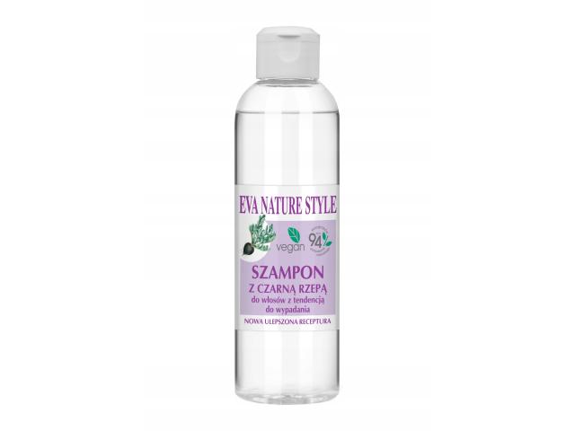 Eva Nature Style Szampon do mycia włosów z czarną rzepą interakcje ulotka szampon 250 ml