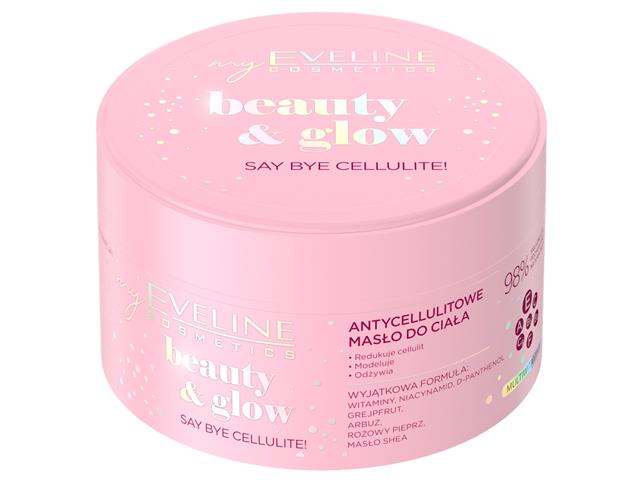 EVELINE COSMETICS BEAUTY & GLOW Antycellulitowe Masło do ciała interakcje ulotka masło - 200 ml