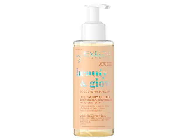 EVELINE COSMETICS BEAUTY & GLOW Delikatny Olejek do demakijażu i oczyszczania interakcje ulotka olejek - 145 ml