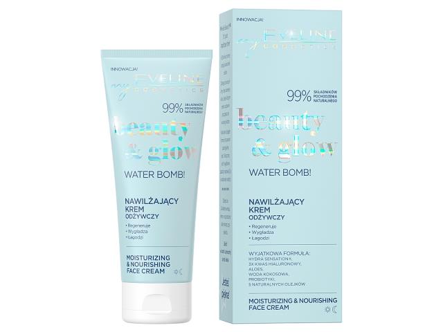 EVELINE COSMETICS BEAUTY & GLOW Nawilżający Krem odżywczy interakcje ulotka krem - 75 ml