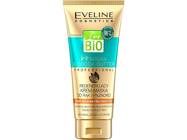 EVELINE COSMETICS Bio Argan & Cocoa Butter Odżywczy Krem-maska do rąk i paznokci interakcje ulotka krem  100 ml