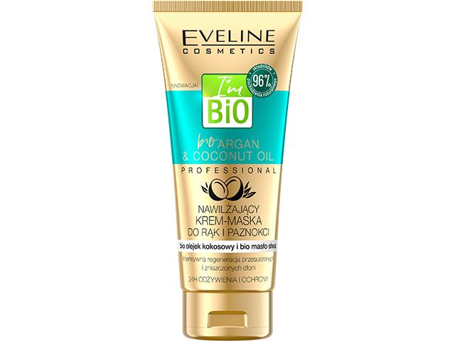 EVELINE COSMETICS Bio Argan & Coconut Oil Nawilżający Krem-maska do rąk i paznokci interakcje ulotka krem - 100 ml