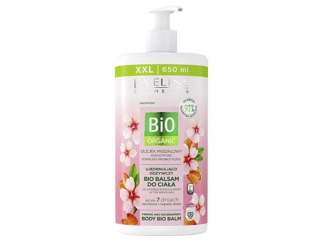 Eveline Cosmetics Bio Organic Balsam do ciała ujędrniająco-odżywczy z olejkiem migdałowym interakcje ulotka balsam  650 ml