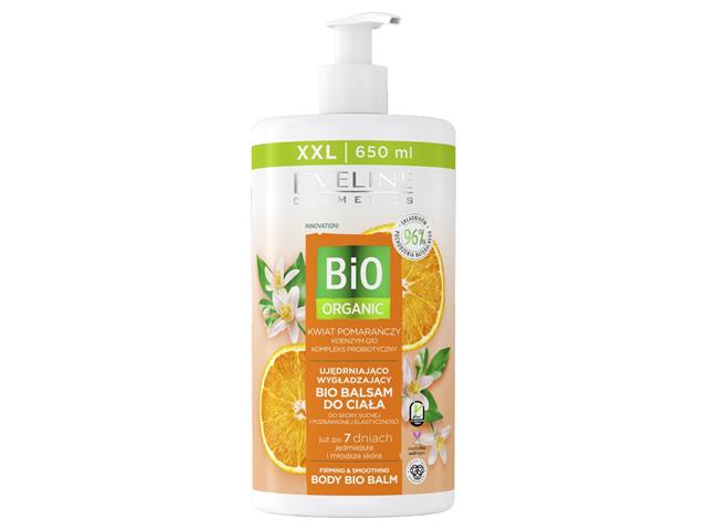 Eveline Cosmetics Bio Organic Balsam do ciała ujędrniająco-wygładzający pomarańcza interakcje ulotka balsam  650 ml