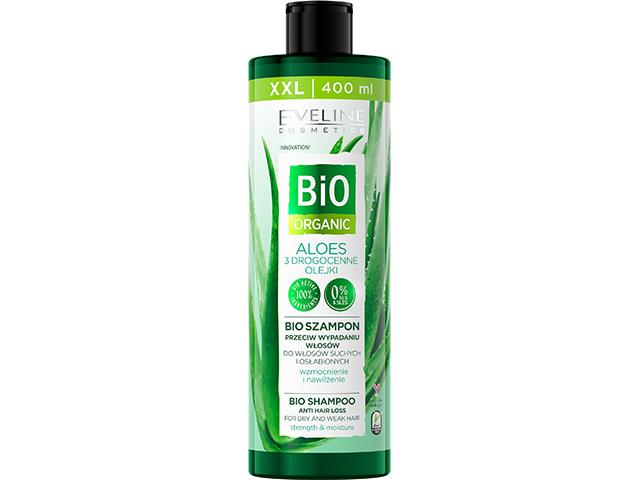 EVELINE COSMETICS BIO ORGANIC Bio Szampon przeciw wypadaniu włosów interakcje ulotka szampon  400 ml