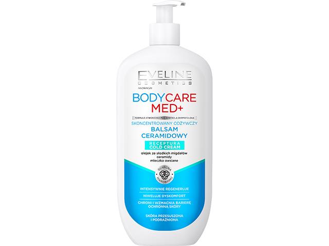 Eveline Cosmetics Body Care Med+ Balsam odżywczy ceramidowy skoncentrowany interakcje ulotka balsam  350 ml