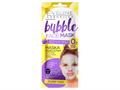 EVELINE COSMETICS BUBBLE FACE MASK Oczyszczenie Maska w płacie Active Carbon Papaya Blueberry interakcje ulotka maseczka  1 szt.