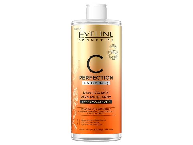 Eveline Cosmetics C-Perfection Płyn micelarny nawilżający interakcje ulotka płyn  500 ml