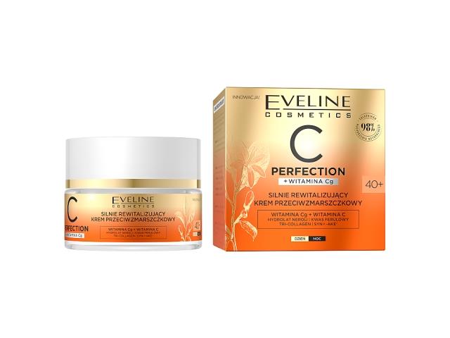 EVELINE COSMETICS C-PERFECTION Rewitalizujący Krem przeciwzmarszczkowy 40+ interakcje ulotka krem  50 ml