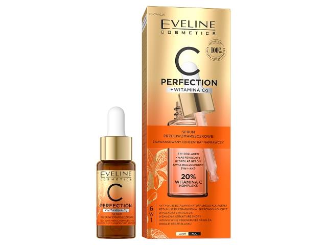 Eveline Cosmetics C-Perfection Serum przeciwzmarszczkowe interakcje ulotka serum  18 ml