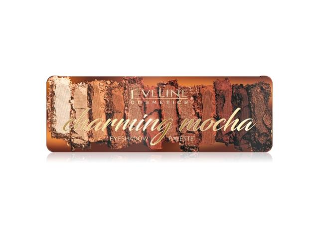 EVELINE COSMETICS CHARMING MOCHA Paleta 12 cieni do powiek interakcje ulotka cień do powiek - 12 g