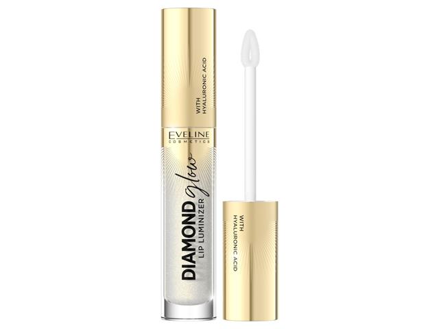 EVELINE COSMETICS DIAMOND GLOW LIP LUMINIZER Błyszczyk z kwasem hialuronowym nr 07 interakcje ulotka błyszczyk  1 szt.