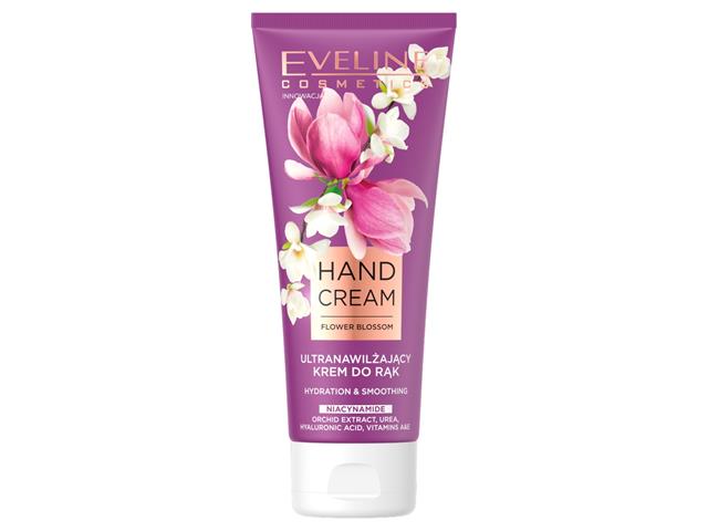 EVELINE COSMETICS FLOWER BLOSSOM Ultranawilżający Krem do rąk interakcje ulotka krem  75 ml