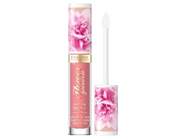 EVELINE COSMETICS FLOWER GARDEN Kremowy Błyszczyk nr 02 sweet daisy interakcje ulotka błyszczyk - 1 szt.