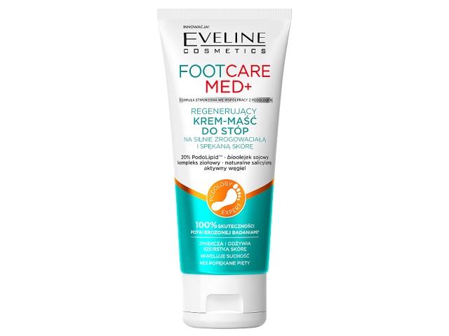 EVELINE COSMETICS FOOT CARE MED+ Regenerujący Krem-Maść do stóp interakcje ulotka krem - 100 ml