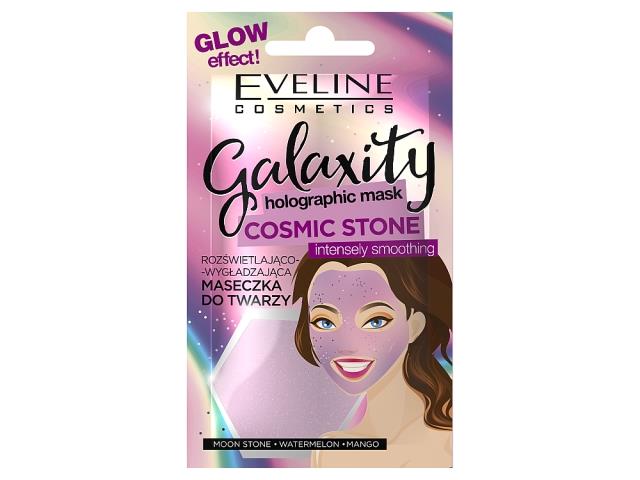 EVELINE COSMETICS GALAXITY HOLOGRAPHIC Rozświetlająco-Wygładzająca Maseczka interakcje ulotka maseczka - 10 ml