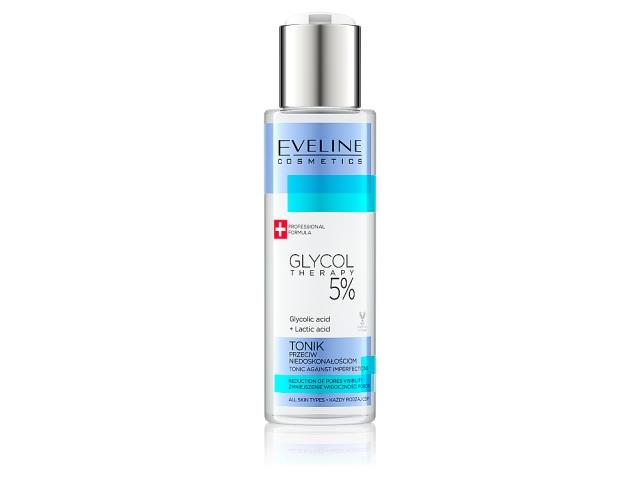 EVELINE COSMETICS GLYCOL THERAPY Tonik przeciw niedoskonałościom interakcje ulotka tonik - 110 ml