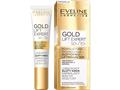 Eveline Cosmetics Gold Lift Expert Luksusowy Złoty Krem kontur oczu i ust napinający 50+/70+ interakcje ulotka krem  15 ml