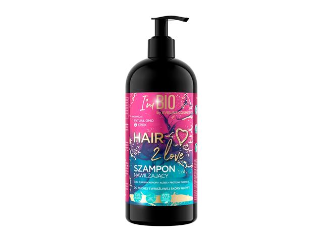 EVELINE COSMETICS HAIR 2 LOVE Szampon nawilżający interakcje ulotka szampon - 400 ml