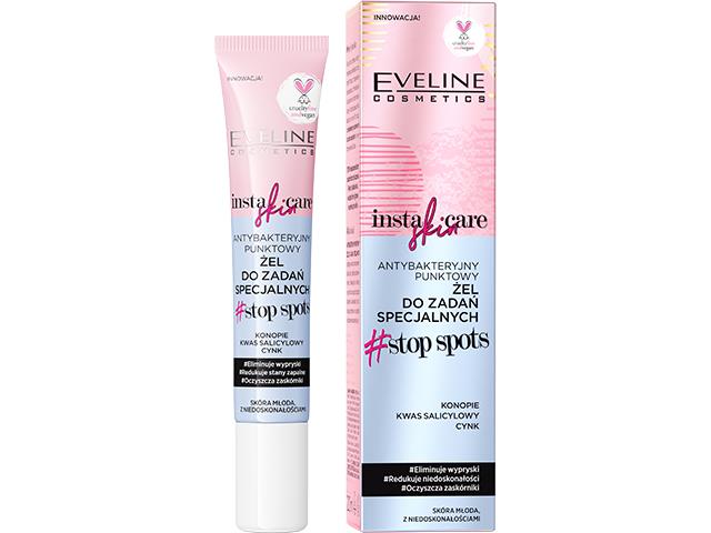 EVELINE COSMETICS INSTA SKIN CARE Antybakteryjny Punktowy Żel interakcje ulotka   20 ml