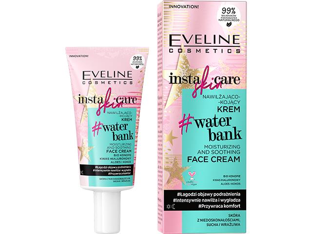 EVELINE COSMETICS INSTA SKIN CARE Nawilżająco-kojący Krem do twarzy interakcje ulotka krem  50 ml