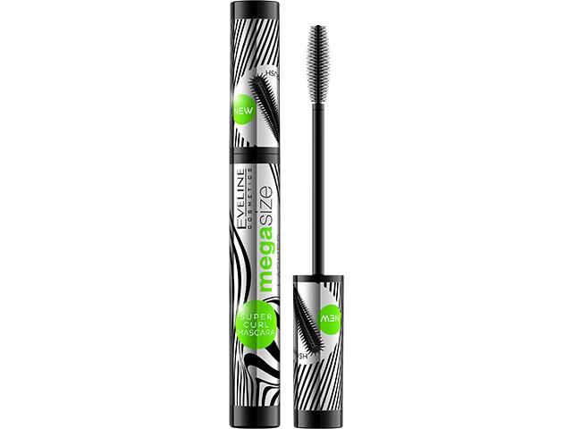 EVELINE COSMETICS MEGA SIZE LASHEZ Tusz do rzęs wydłużająco-podkręcający czarny interakcje ulotka tusz do rzęs - 10 ml