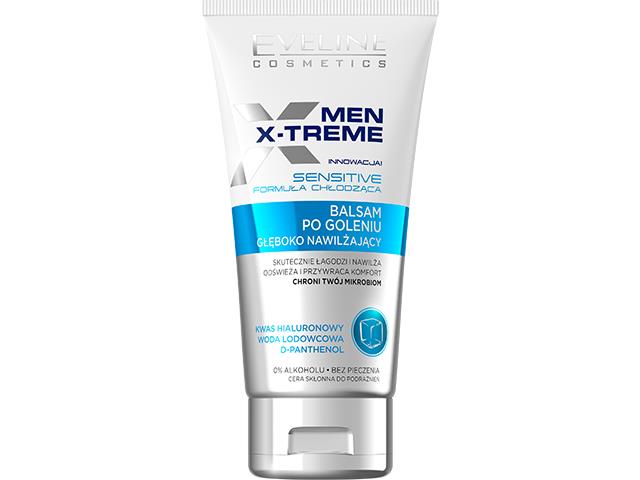 EVELINE COSMETICS MEN X-TREME Balsam po goleniu głęboko nawilżający interakcje ulotka balsam  150 ml