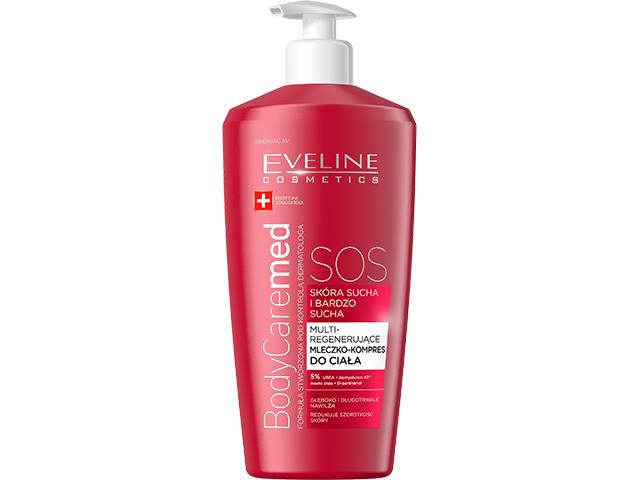 Eveline Cosmetics Mleczko do ciała multiregenerujące SOS interakcje ulotka   350 ml