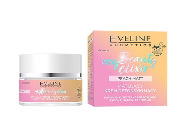 EVELINE COSMETICS MY BEAUTY ELIXIR Matujący Krem detoksykujący interakcje ulotka krem - 50 ml