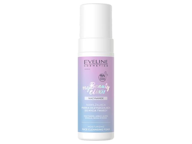 EVELINE COSMETICS MY BEAUTY ELIXIR Nawilżająca Pianka oczyszczająca do mycia twarzy interakcje ulotka pianka  150 ml