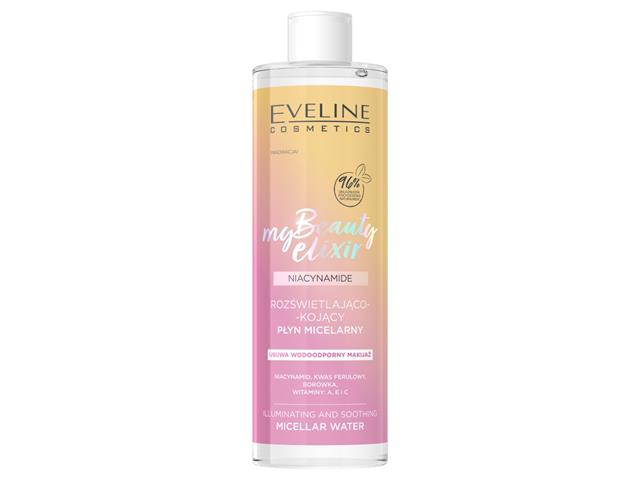 EVELINE COSMETICS MY BEAUTY ELIXIR Rozświetlająco-kojący Płyn micelarny interakcje ulotka   400 ml