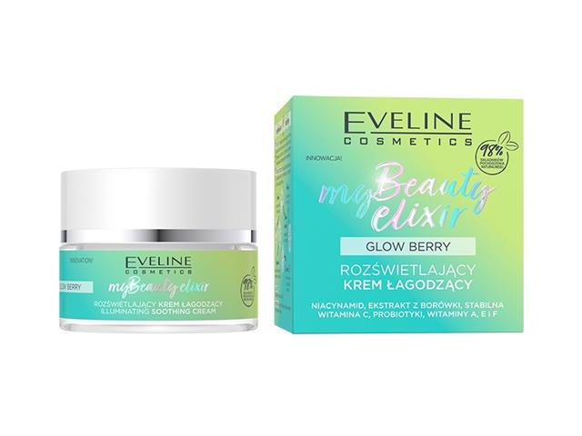 EVELINE COSMETICS MY BEAUTY ELIXIR Rozświetlający Krem łagodzący interakcje ulotka   50 ml