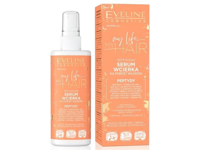 Eveline Cosmetics My Life My Hair Serum-wcierka na porost włosów peptydowa interakcje ulotka serum  150 ml