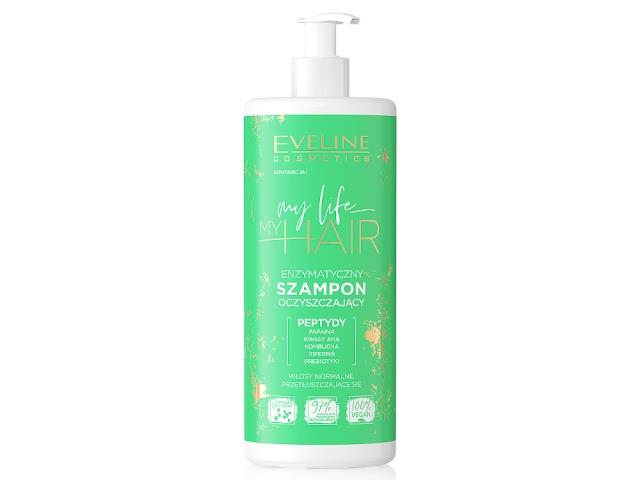 Eveline Cosmetics My Life My Hair Szampon enzymatyczny oczyszczający interakcje ulotka   500 ml