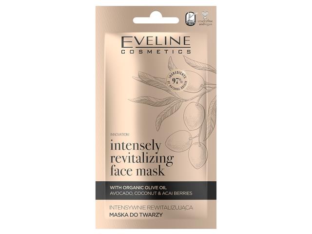 EVELINE COSMETICS ORGANIC GOLD Intensywnie Rewitalizująca Maska do twarzy interakcje ulotka maseczka - 8 ml