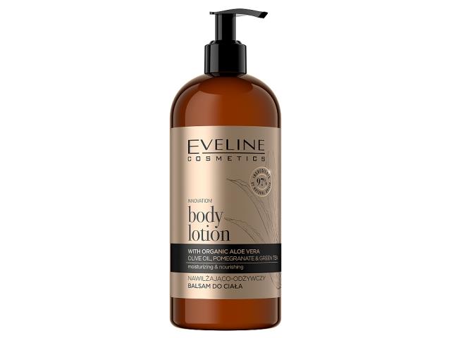 EVELINE COSMETICS ORGANIC GOLD Nawilżająco-odżywczy Balsam do ciała interakcje ulotka balsam  500 ml