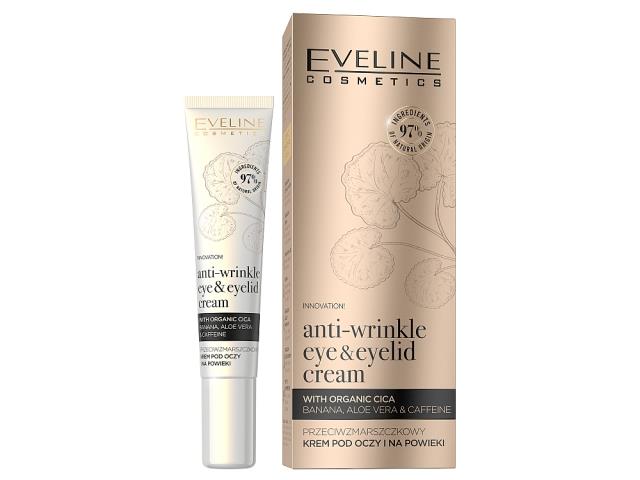 EVELINE COSMETICS ORGANIC GOLD Przeciwzmarszczkowy Krem pod oczy interakcje ulotka krem  20 ml