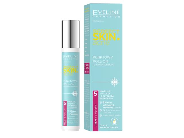 EVELINE COSMETICS PERFECT SKIN.ACNE Punktowy Roll-on na niedoskonałości interakcje ulotka   15 ml