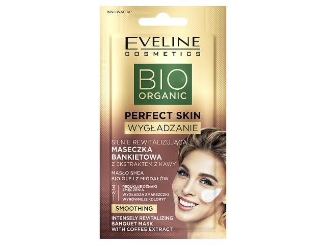 EVELINE COSMETICS PERFECT SKIN Silnie Rewitalizująca Maseczka bankietowa z ekstraktem z kawy interakcje ulotka   8 ml