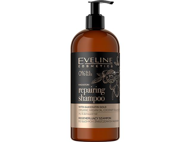 EVELINE COSMETICS Regenerujący Szampon do włosów suchych i zniszczonych interakcje ulotka szampon - 500 ml