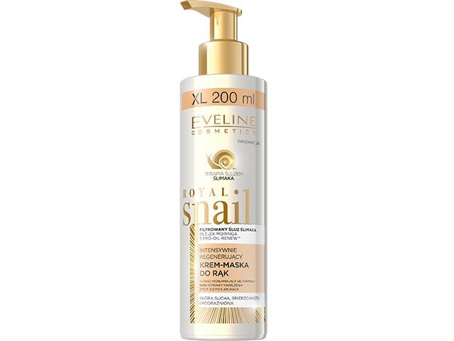 EVELINE COSMETICS ROIAL SNAIL Intensywnie regenerujący Krem-maska do rąk interakcje ulotka krem  200 ml