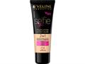 EVELINE COSMETICS SELFIE TIME Kryjąco-nawilżający Podkład i Korektor 2w1 nr 01 Porcelain interakcje ulotka podkład do twarzy  30 ml